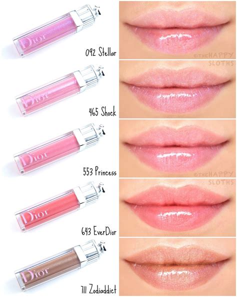 dior lipcloss|Dior lip gloss color chart.